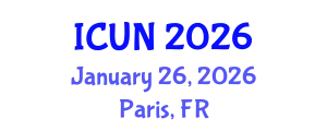 International Conference on Urology and Nephrology (ICUN) January 26, 2026 - Paris, France