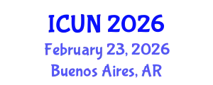 International Conference on Urology and Nephrology (ICUN) February 23, 2026 - Buenos Aires, Argentina