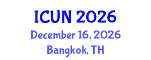 International Conference on Urology and Nephrology (ICUN) December 16, 2026 - Bangkok, Thailand