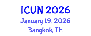 International Conference on Urology and Nephrology (ICUN) January 19, 2026 - Bangkok, Thailand