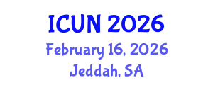 International Conference on Urology and Nephrology (ICUN) February 16, 2026 - Jeddah, Saudi Arabia