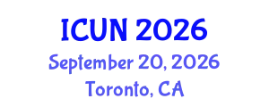 International Conference on Urology and Nephrology (ICUN) September 20, 2026 - Toronto, Canada