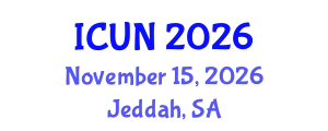 International Conference on Urology and Nephrology (ICUN) November 15, 2026 - Jeddah, Saudi Arabia