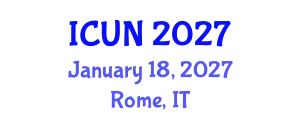 International Conference on Urology and Nephrology (ICUN) January 18, 2027 - Rome, Italy