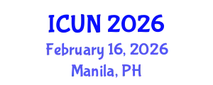 International Conference on Urology and Nephrology (ICUN) February 16, 2026 - Manila, Philippines