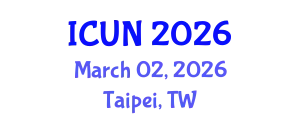International Conference on Urology and Nephrology (ICUN) March 02, 2026 - Taipei, Taiwan