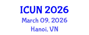 International Conference on Urology and Nephrology (ICUN) March 09, 2026 - Hanoi, Vietnam