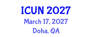 International Conference on Urology and Nephrology (ICUN) March 17, 2027 - Doha, Qatar