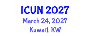 International Conference on Urology and Nephrology (ICUN) March 24, 2027 - Kuwait, Kuwait