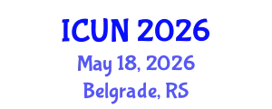 International Conference on Urology and Nephrology (ICUN) May 18, 2026 - Belgrade, Serbia