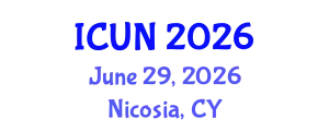 International Conference on Urology and Nephrology (ICUN) June 29, 2026 - Nicosia, Cyprus