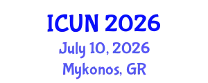 International Conference on Urology and Nephrology (ICUN) July 10, 2026 - Mykonos, Greece