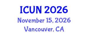 International Conference on Urology and Nephrology (ICUN) November 15, 2026 - Vancouver, Canada