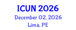 International Conference on Urology and Nephrology (ICUN) December 02, 2026 - Lima, Peru