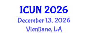 International Conference on Urology and Nephrology (ICUN) December 13, 2026 - Vientiane, Laos