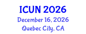 International Conference on Urology and Nephrology (ICUN) December 16, 2026 - Quebec City, Canada