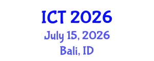 International Conference on Tuberculosis (ICT) July 15, 2026 - Bali, Indonesia