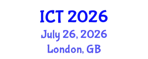 International Conference on Tuberculosis (ICT) July 26, 2026 - London, United Kingdom