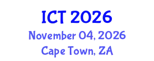 International Conference on Tuberculosis (ICT) November 04, 2026 - Cape Town, South Africa