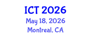 International Conference on Tuberculosis (ICT) May 18, 2026 - Montreal, Canada