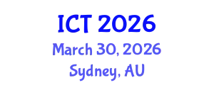 International Conference on Tuberculosis (ICT) March 30, 2026 - Sydney, Australia