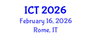 International Conference on Tuberculosis (ICT) February 16, 2026 - Rome, Italy