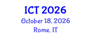 International Conference on Tuberculosis (ICT) October 18, 2026 - Rome, Italy