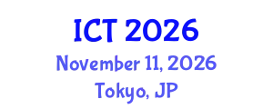 International Conference on Tuberculosis (ICT) November 11, 2026 - Tokyo, Japan