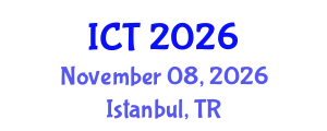 International Conference on Tuberculosis (ICT) November 08, 2026 - Istanbul, Turkey