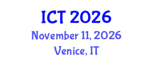 International Conference on Tuberculosis (ICT) November 11, 2026 - Venice, Italy