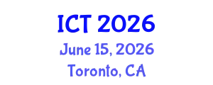 International Conference on Tuberculosis (ICT) June 15, 2026 - Toronto, Canada