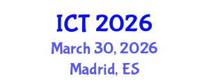International Conference on Tuberculosis (ICT) March 30, 2026 - Madrid, Spain