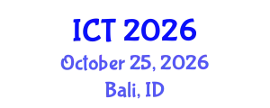International Conference on Tuberculosis (ICT) October 25, 2026 - Bali, Indonesia
