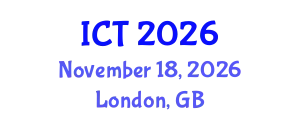 International Conference on Tuberculosis (ICT) November 18, 2026 - London, United Kingdom
