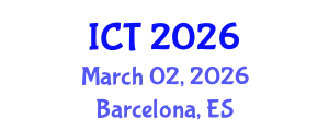 International Conference on Tuberculosis (ICT) March 02, 2026 - Barcelona, Spain