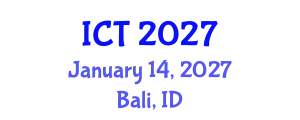International Conference on Tuberculosis (ICT) January 14, 2027 - Bali, Indonesia