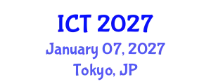 International Conference on Tuberculosis (ICT) January 07, 2027 - Tokyo, Japan
