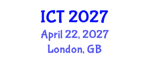 International Conference on Tuberculosis (ICT) April 22, 2027 - London, United Kingdom