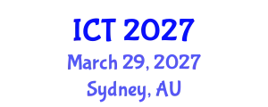 International Conference on Tuberculosis (ICT) March 29, 2027 - Sydney, Australia