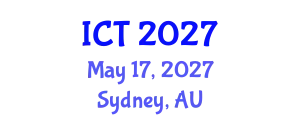 International Conference on Tuberculosis (ICT) May 17, 2027 - Sydney, Australia