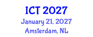 International Conference on Tuberculosis (ICT) January 21, 2027 - Amsterdam, Netherlands