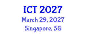 International Conference on Tuberculosis (ICT) March 29, 2027 - Singapore, Singapore