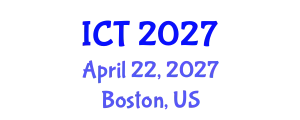 International Conference on Tuberculosis (ICT) April 22, 2027 - Boston, United States