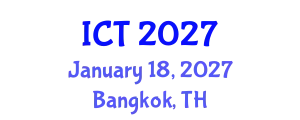 International Conference on Tuberculosis (ICT) January 18, 2027 - Bangkok, Thailand