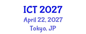 International Conference on Tuberculosis (ICT) April 22, 2027 - Tokyo, Japan