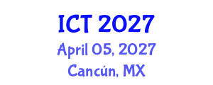 International Conference on Tuberculosis (ICT) April 05, 2027 - Cancún, Mexico