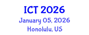 International Conference on Tuberculosis (ICT) January 05, 2026 - Honolulu, United States