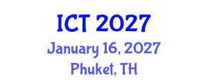 International Conference on Tuberculosis (ICT) January 16, 2027 - Phuket, Thailand