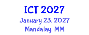 International Conference on Tuberculosis (ICT) January 23, 2027 - Mandalay, Myanmar