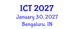 International Conference on Tuberculosis (ICT) January 30, 2027 - Bengaluru, India
